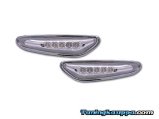 MW E46 / E60, kromi LED sivuvilkut