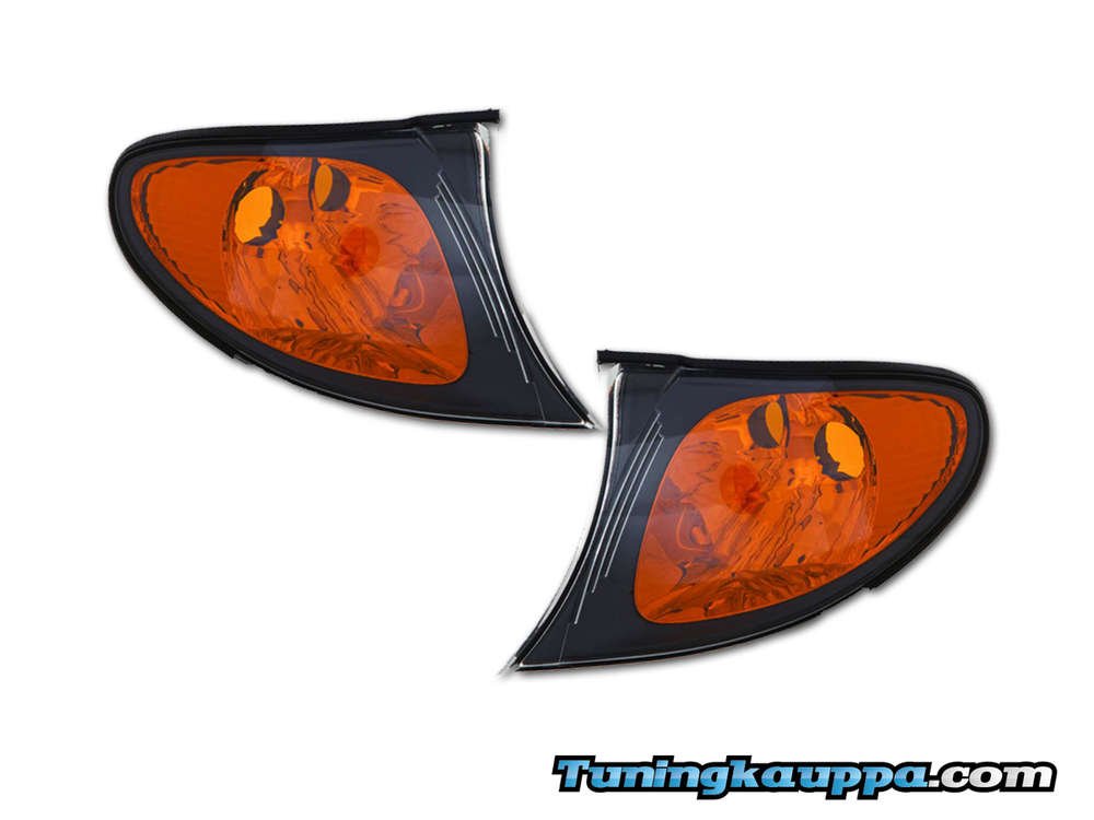 BMW E46 Sedan / Touring, oranssit etuvilkut