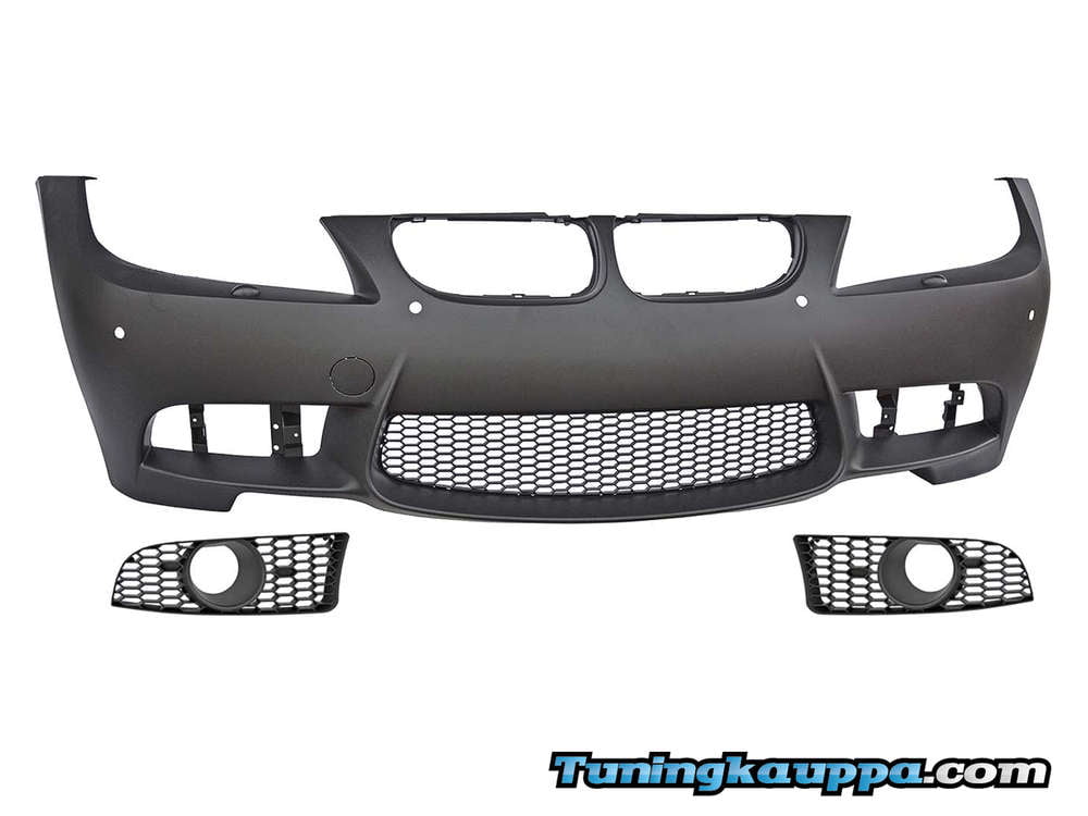 BMW E90 / E91 LCI, M3-Look etupuskuri PDC / SRA