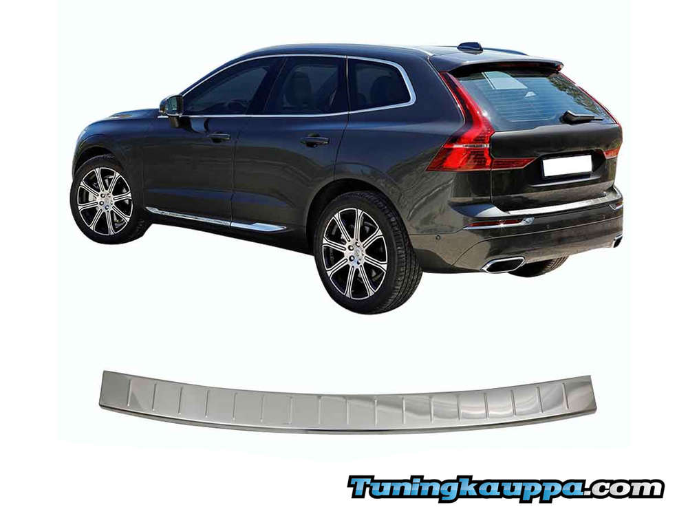 Volvo XC60 2017-, Omtec takapuskurin suojalista (harjattu)
