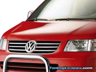 VW Transporter T5, Omtec maskin kromisarja (6-osainen)