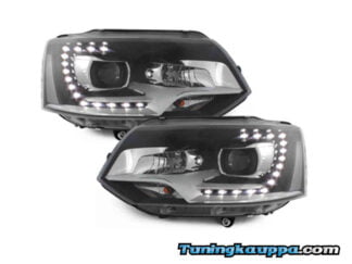 VW Transporter T5 GP, Design ajovalot LED päiväajovaloilla
