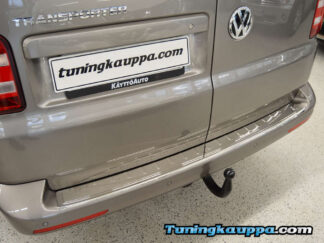 VW Transporter T6/T6.1, Omtec takapuskurin suojalista (kiiltävä)