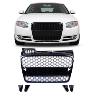 Audi A4 B7 04-08 RS-look maski (kiiltävän musta)