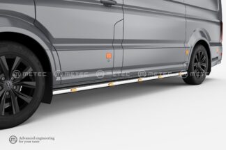 Vw Crafter / MAN TGE 2017- Metec kylkiputket LED-valoilla (L2/L3 keskipitkä) *Poistotuote*