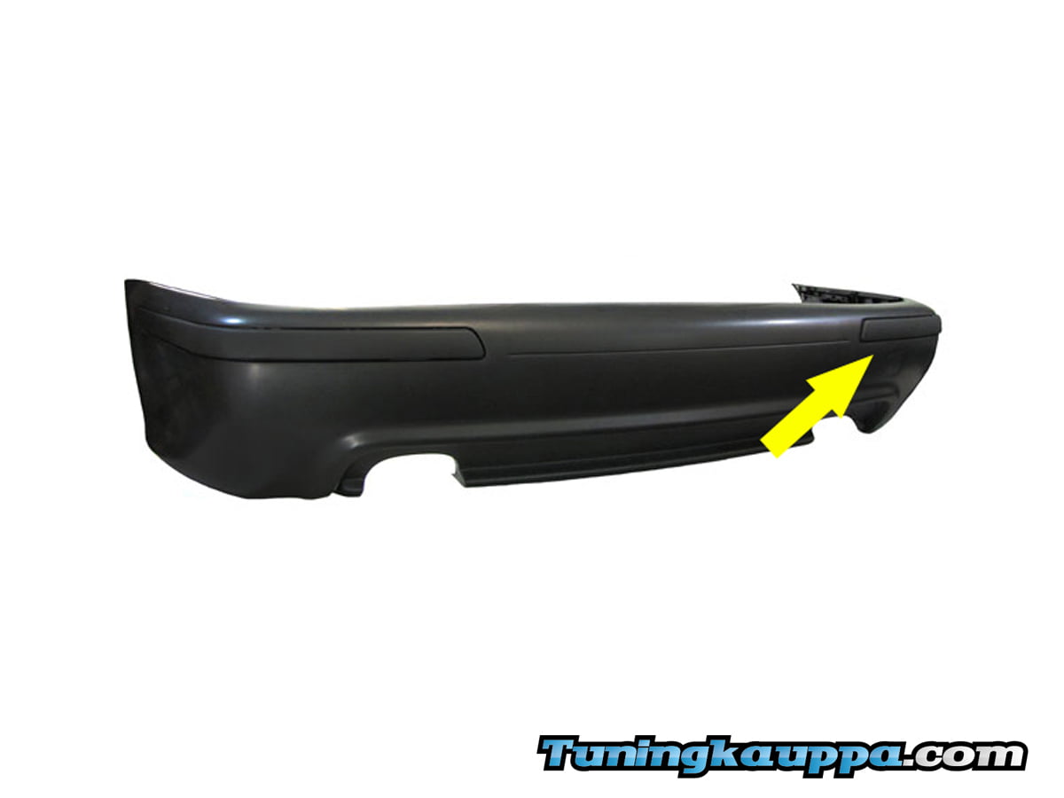 BMW E39 Sedan, takapuskurin lista M-Look puskuriin (oikea)