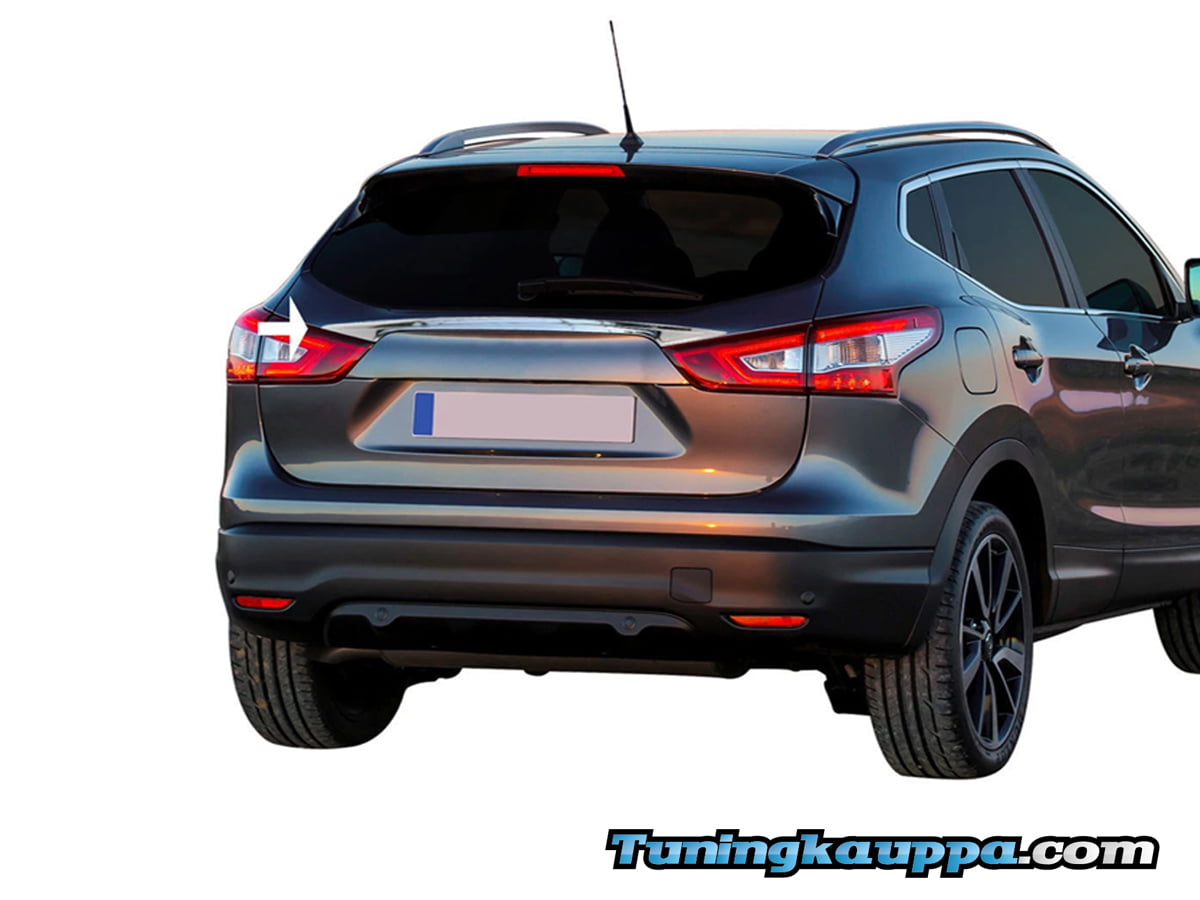 Nissan Qashqai, Omtec takaluukun kromilista (ylempi)