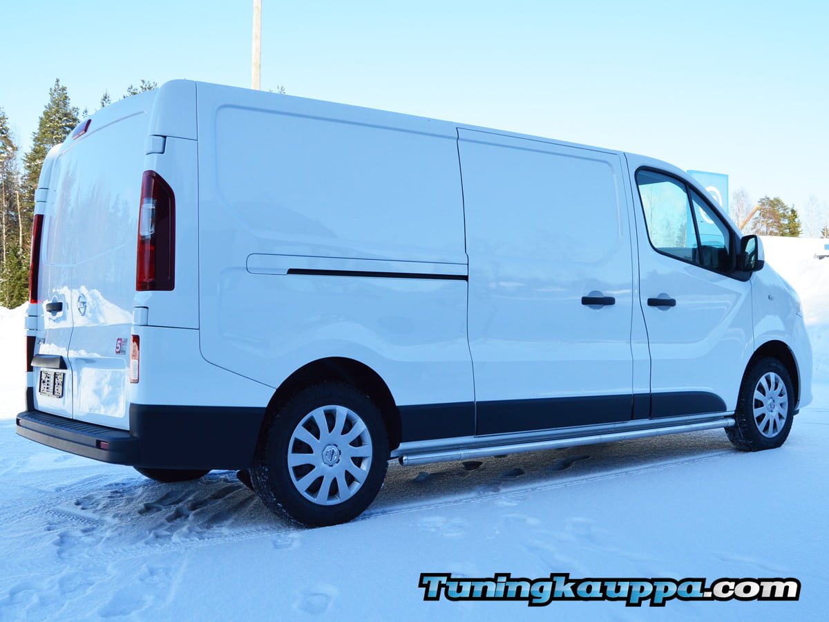 Opel Vivaro / Renault Trafic / Nissan NV300, Metec Brace-it kylkiputket (pitka akseliväli L2)