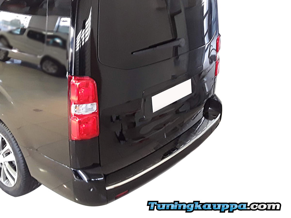 Toyota Proace L3 (2017-), Opel Vivaro (2019-), Peugeot Expert (2017-), Citroen Jumpy takapuskurin suojalista
