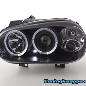 VW Golf IV, Angel Eyes ajovalot (tumma)