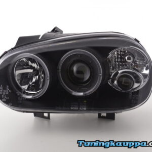 VW Golf IV, Angel Eyes ajovalot (tumma)