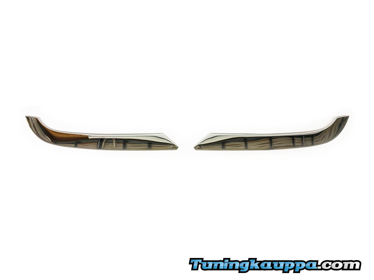 VW Transporter T6.1, Omtec ajovalojen kromilistat