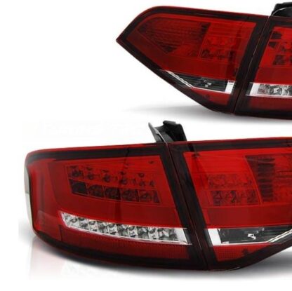 Audi A4 B8 8K punaiset LED takavalot