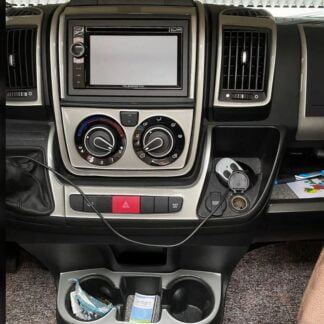Fiat Ducato / Citroen Jumper / Peugeot Boxer 26-osainen ohjaamon alumiini-look koristelistasarja - Image 6