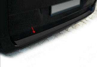 MB Vito W447 takapuskurin suojalista (Night Black)