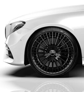 GMP QStar 19" Glossy Black 5x112 Mercedes alumiinivannesarja