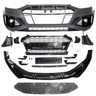 Audi A4 B9 (2020-) RS4-Look etupuskuri + merkitön maski