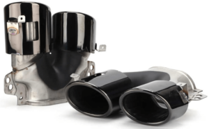 MB W177 (2018->) AMG A45 diffuusorin mustat pakoputken päät