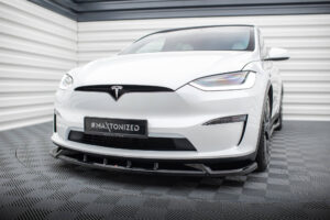 Tesla Model X facelift (2021->) Maxton Design etuspoileri V.2