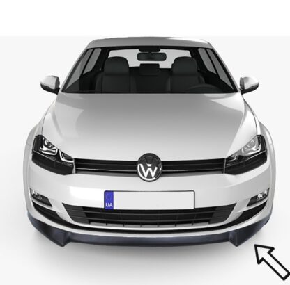 Vw Golf 7 etuspoileri (2012-2017) - Image 2