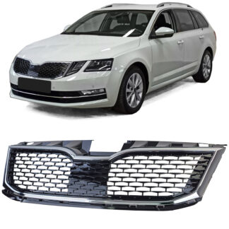 Skoda Octavia (2017-2010) RS-look maski kromikehyksellä