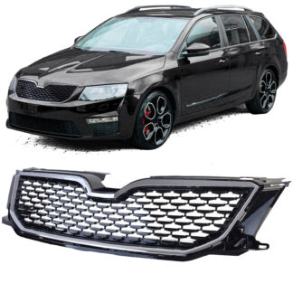 Skoda Octavia 2012-2017 RS-look maski kromikehyksellä