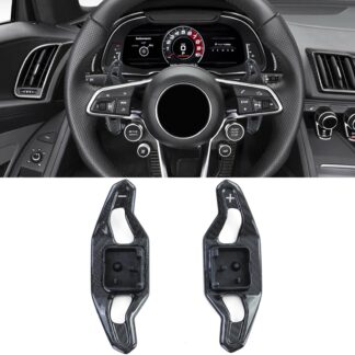 Audi A5/S5 RS5 (2016-2019) A6 S6 RS6 C7 4G (2014-2018) aito hiilikuitu vaihdevivut rattivaihteisiin