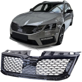 Skoda Octavia (2017-2020) RS-look musta hunajakennomaski