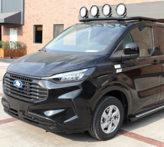 Ford Transit Custom Valoteline katolle eteen 2024->(kromi)