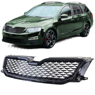 Skoda Octavia musta merkitön RS maski