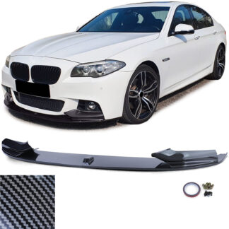 bmw f10 f11 carbon look front spoiler