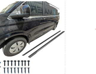 Ford Transit Custom kiiltävän mustat helmat