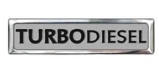 turbodiesel logo auton perään