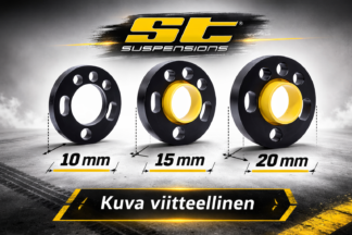 DZX Universal Spacerit – Laadukkaat levikepalat monelle eri pulttijaolle 4x98 - 5x120.65