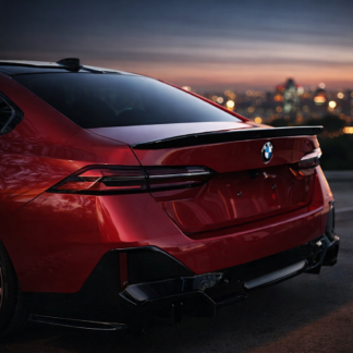 Bmw G60 kiiltävän musta Performance takaspoileri