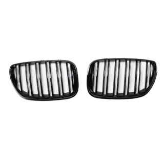 Bmw X5 e53 kiiltävän musta tuplaripaiset munuaiset