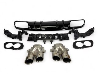 MB W205 diffuusori AMG putken päillä