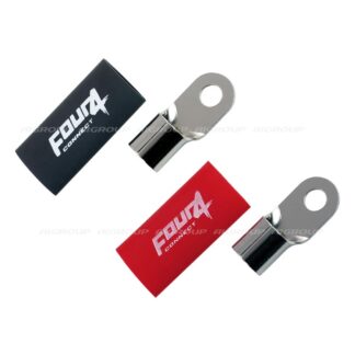 FOUR Connect M8 rengasliitin 35mm² – punainen + musta