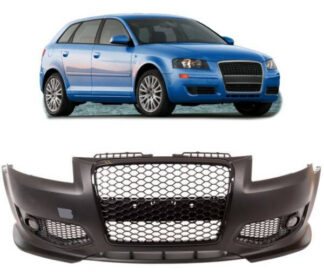 Audi A3 8P 2005–2008 RS-Look etupuskuri (sis. sumuvalot)