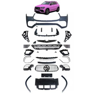 Mercedes-Benz GLE W167 / C167 AMG Look etupuskuri PDC