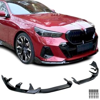 BMW 5-sarja G60 / G61 M Sport Performance etuspoileri kiiltävän musta 2023–