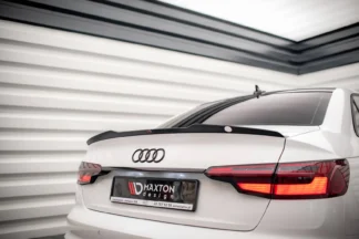 Audi A4 / S4 B9 2015–2024 Maxton Design V.1 takaspoileri – kiiltävä musta