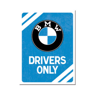 BMW Drivers Only magneetti 6 × 8 cm