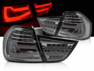 BMW E90 LCI 2009–2011 LED BAR takavalot Smoke – dynaaminen vilkku