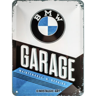 BMW Garage metallikyltti 15 × 20 cm