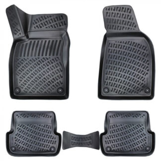 Audi A4 B6 / B7 (2001–2008) kumimattosarja 3D, musta