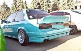 BMW 3-sarja E30 Ducktail-takaspoileri, lasikuitu