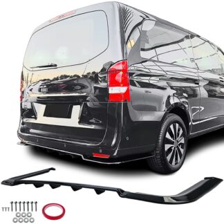 MB Vito W447 pre facelift (2014-2019) takadiffuusori, kiiltävä musta