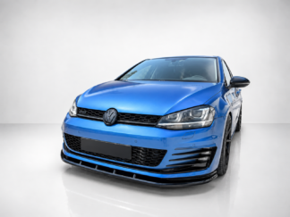 Vw Golf VII GTI / GTD (2013-2016) etuspoileri, kiiltävä musta