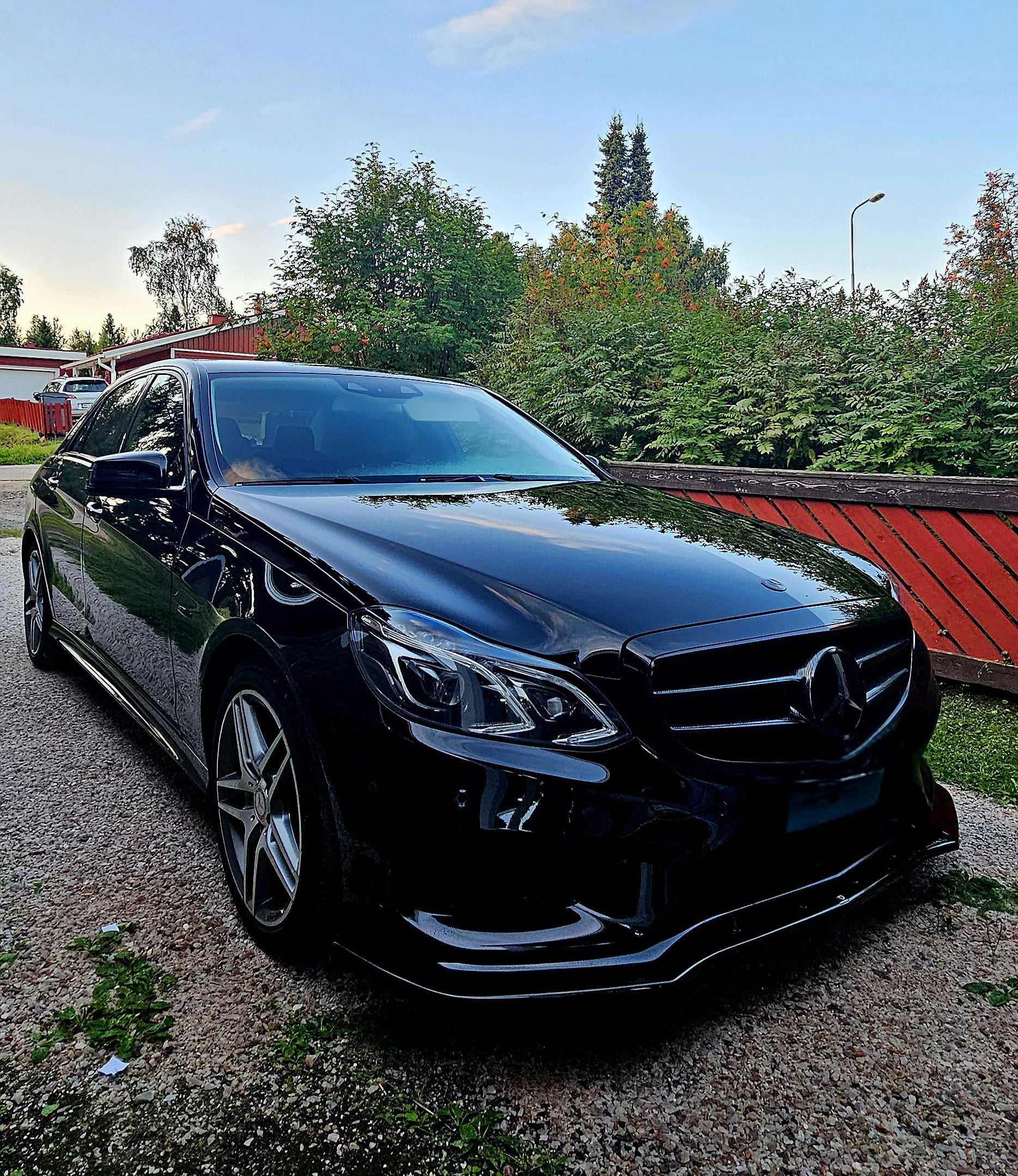 MB W212 facelift Maxton Design etuspoileri (AMG-Line) photo review